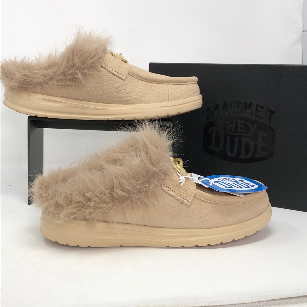 Hey Dude xMarket Wally Slip Loafer Market 2 43603-3VD Sand Beige Slip On-Size 12